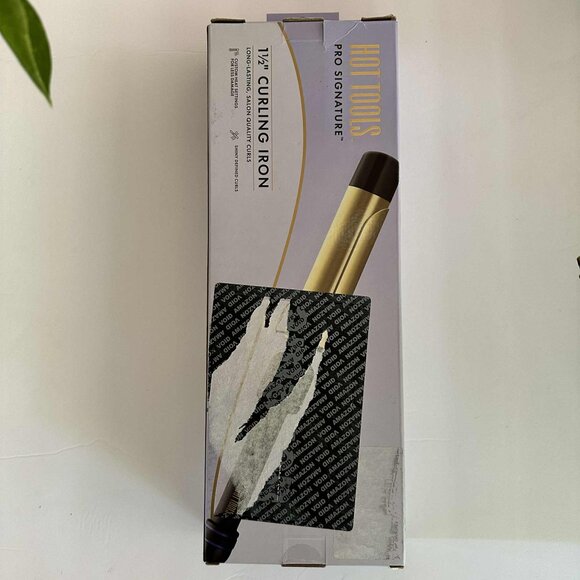 HOT TOOLS PRO SIGNATURE 1 1.5" CURLING IRON NEW IN OPEN BOX - Picture 11 of 12